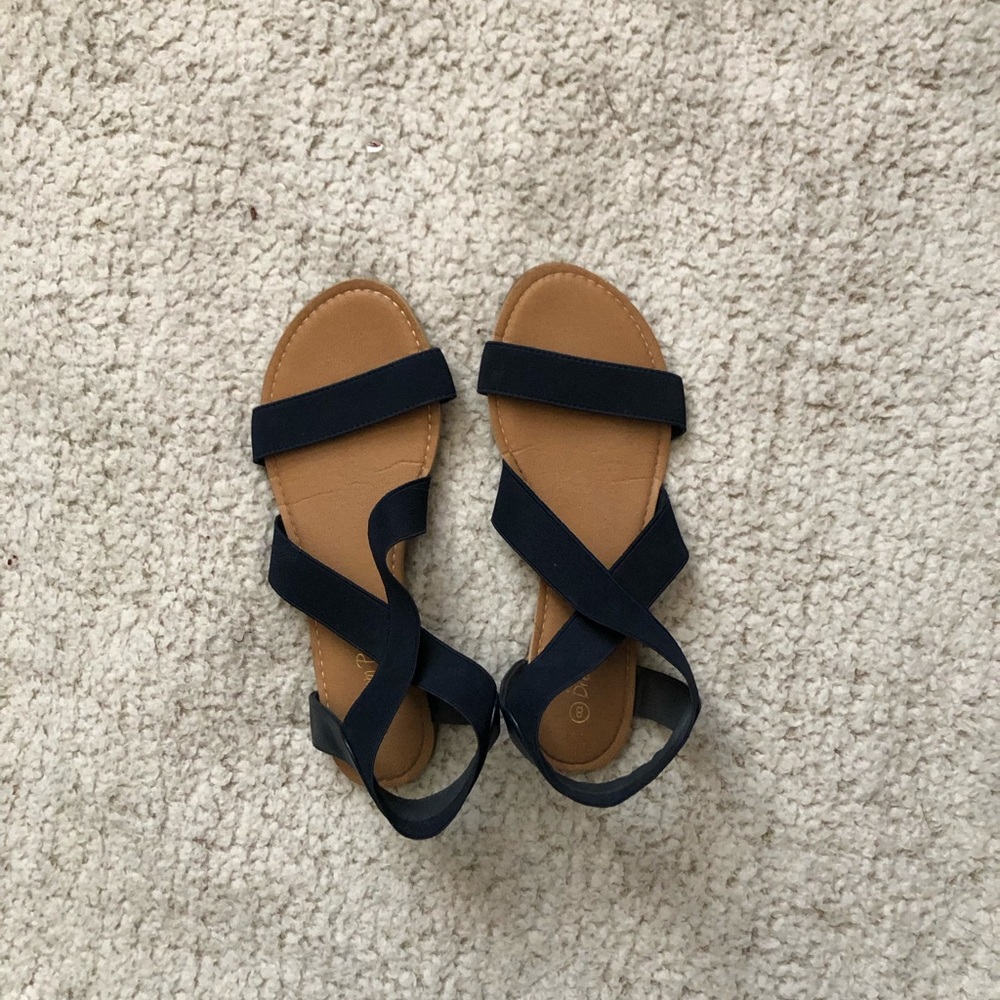Strapped open-toe sandals